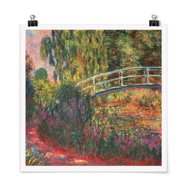 Correnti artistiche Claude Monet - Ponte giapponese nel giardino di Giverny