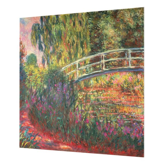 Paraschizzi con riproduzioni Claude Monet - Ponte giapponese nel giardino di Giverny