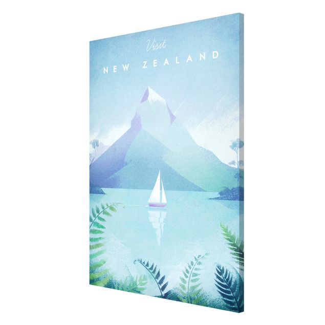 Quadri Australia Poster di viaggio - Nuova Zelanda