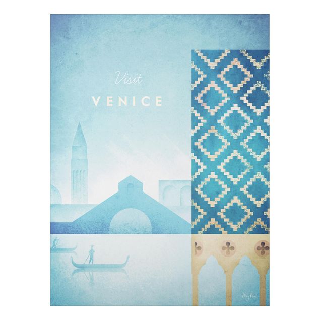Quadri stile vintage Poster di viaggio - Venezia
