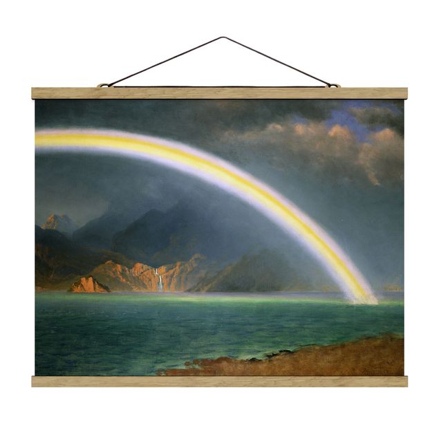 Stile artistico Albert Bierstadt - Arcobaleno sul lago Jenny, Wyoming