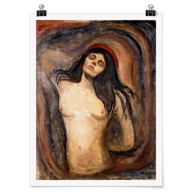 Stile artistico Edvard Munch - Madonna