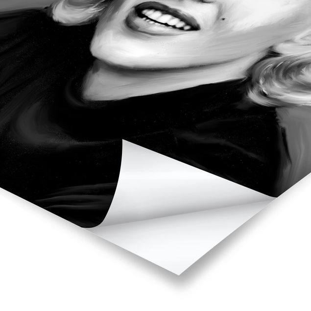 Stampe poster Marilyn in privato