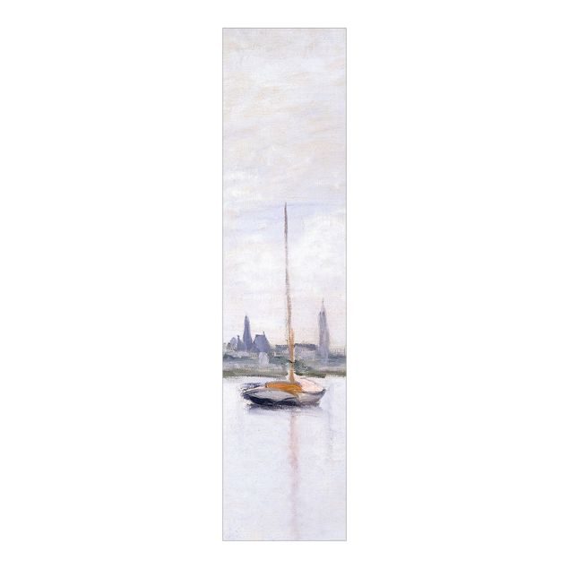 Stile artistico Claude Monet - Argenteuil vista dal piccolo braccio della Senna