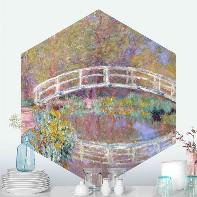 Riproduzioni Claude Monet - Ponte del giardino di Monet