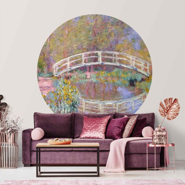 Riproduzioni quadri famosi Claude Monet - Ponte del giardino di Monet