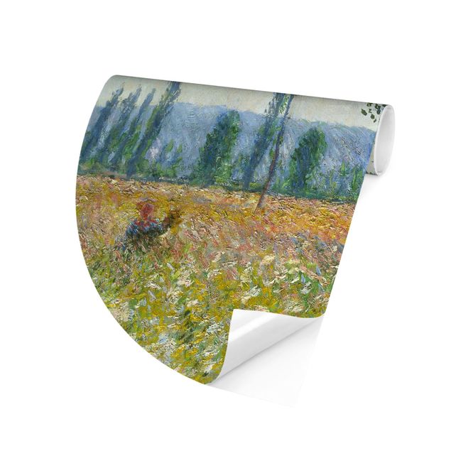 Carte da parati foresta Claude Monet - Campi in primavera