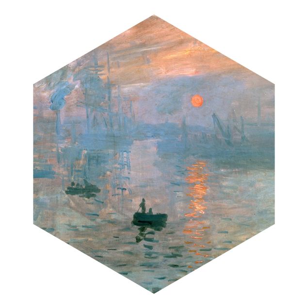 Carte da parati moderne Claude Monet - Impressione (alba)