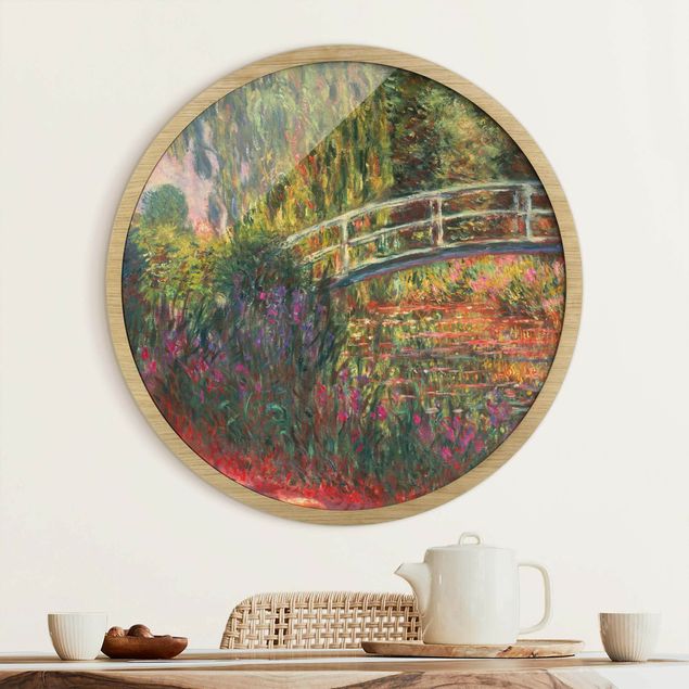 Riproduzioni Claude Monet - Ponte giapponese nel giardino di Giverny