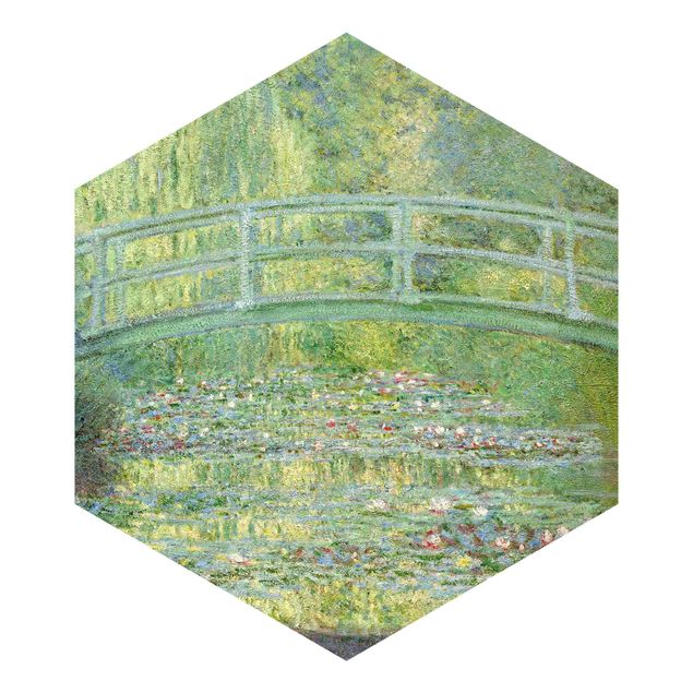 Carte da parati con cani Claude Monet - Ponte giapponese