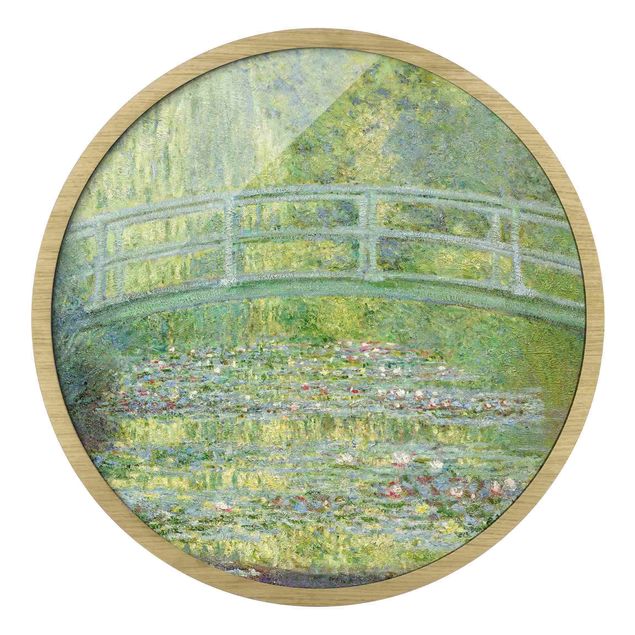 Riproduzione quadri famosi Claude Monet - Ponte giapponese