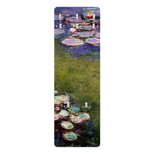 Appendiabiti pannello con paesaggio Claude Monet - Ninfee