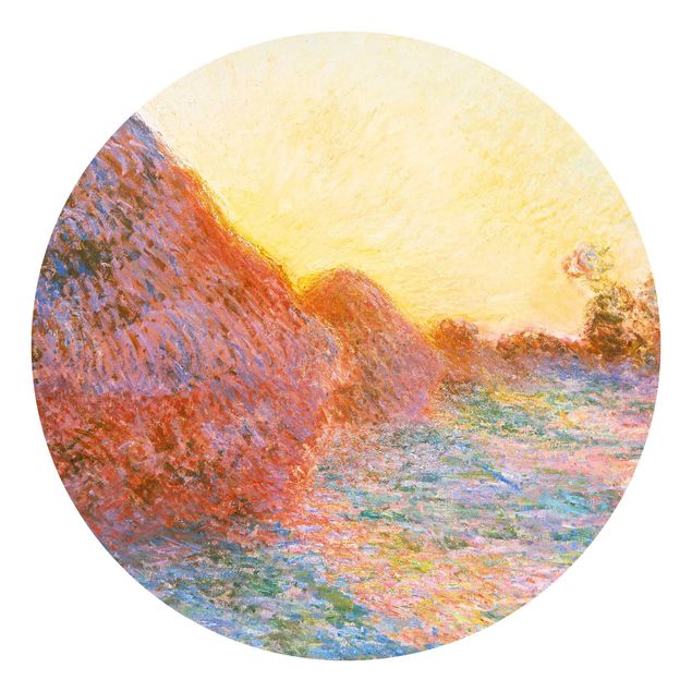 Carta parati tnt Claude Monet - Un pagliaio alla luce del sole