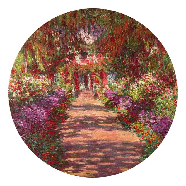 Stile artistico Claude Monet - Sentiero nel giardino di Monet a Giverny