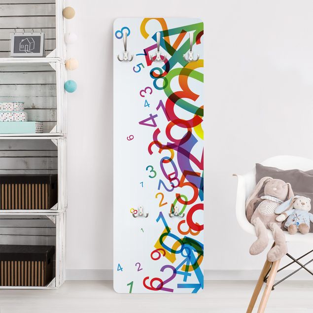 Decorazioni camera bambini Numeri colorati