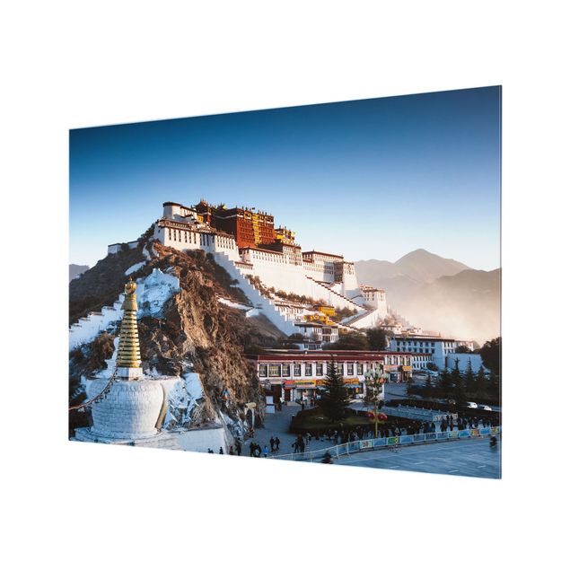 Paraschizzi in vetro - Palazzo del Potala in Tibet - Orizzontale 4:3