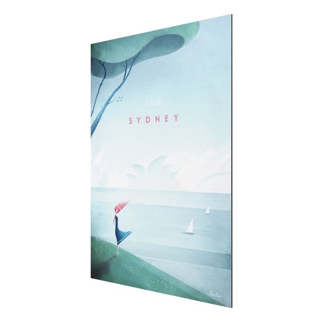 Quadri con spiaggia e mare Poster di viaggio - Sidney