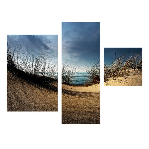Stampa su tela 3 parti - sand dune - Collage 1