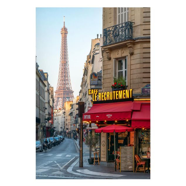 Lavagne magnetiche con architettura e skylines Strade di Parigi