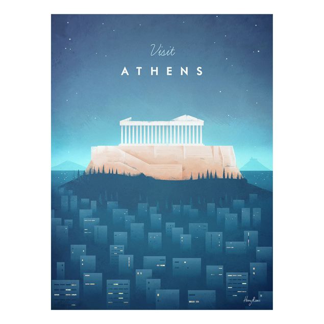 Riproduzioni quadri Poster di viaggio - Atene