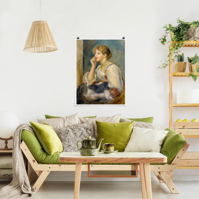 Correnti artistiche Auguste Renoir - Donna con lettera