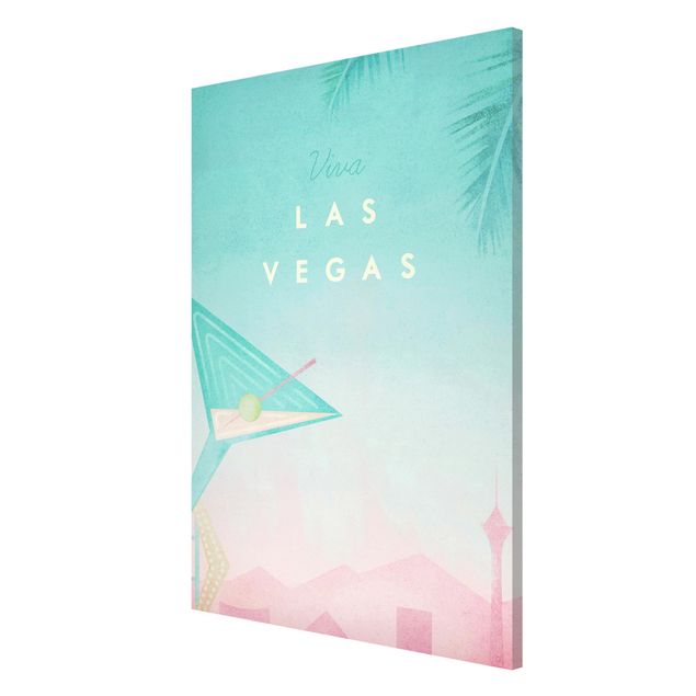Riproduzione quadri famosi Poster di viaggio - Viva Las Vegas