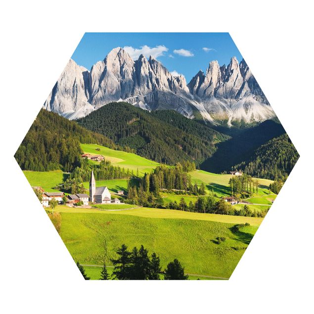 Quadro natura Odle in Alto Adige