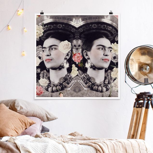 Quadri moderni   Frida Kahlo - Fiore alluvionale
