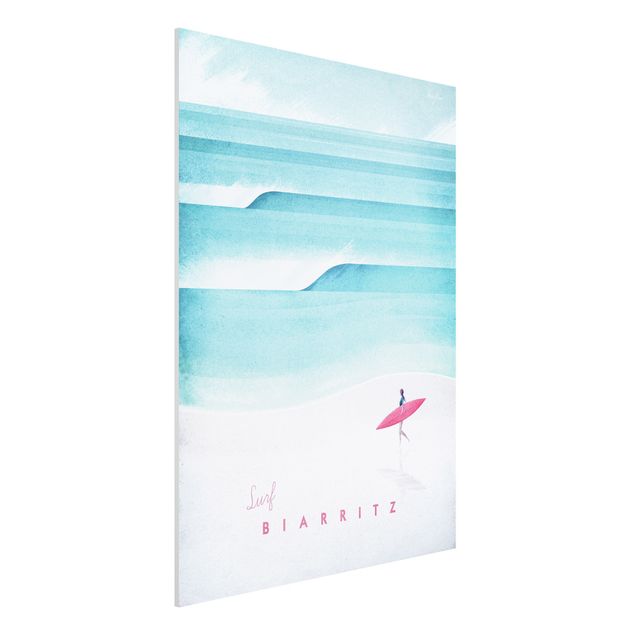 Quadri mare Poster di viaggio - Biarritz