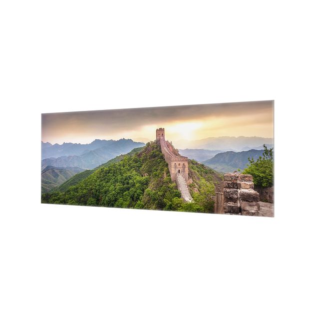 Paraschizzi in vetro - La muraglia cinese infinita - Panorama 5:2