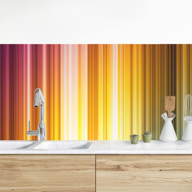 Rivestimenti per cucina con disegni Luce arcobaleno