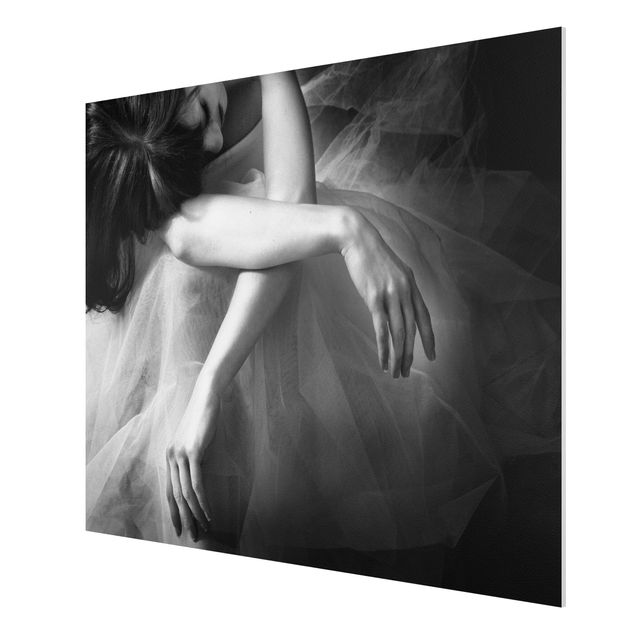 Quadri in bianco e nero Le mani di una ballerina