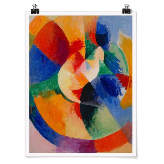 Quadro astratto Robert Delaunay - Forme circolari, sole