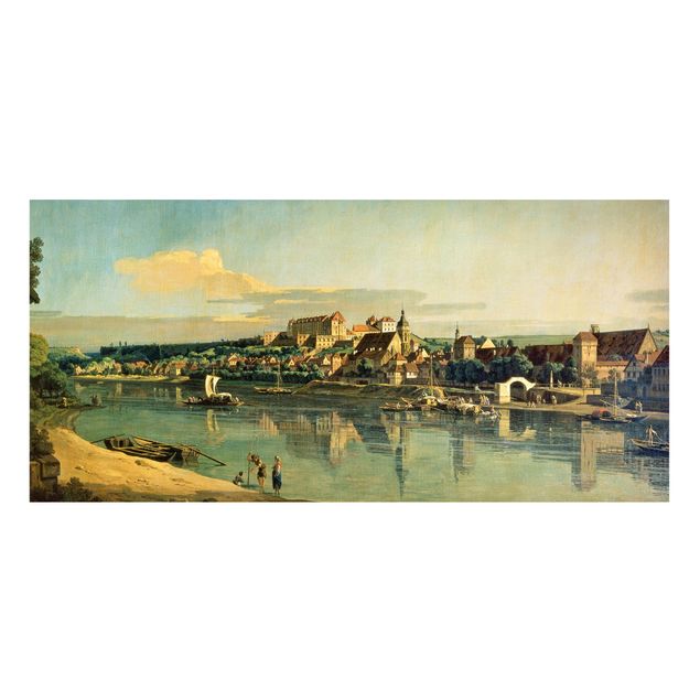 Quadri espressionismo Bernardo Bellotto - Vista di Pirna