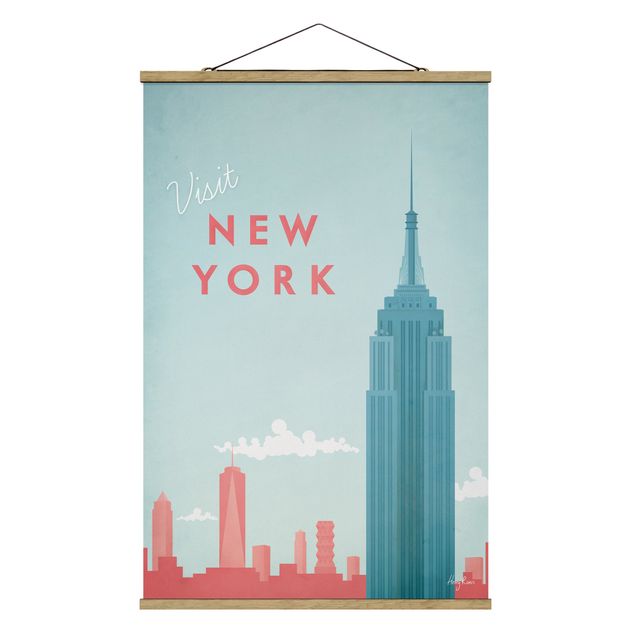 Quadri città Poster di viaggio - New York