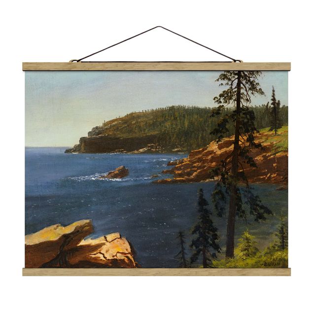 Quadri paesaggistici Albert Bierstadt - Costa della California