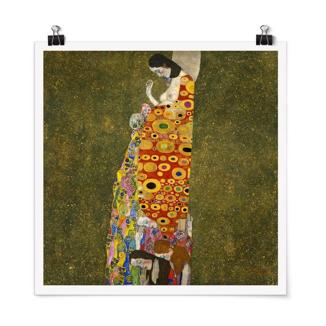 Quadri Art Nouveau Gustav Klimt - La speranza II
