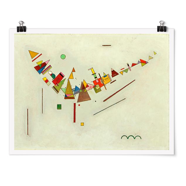 Poster - Wassily Kandinsky - Angular Momentum - Orizzontale 3:4
