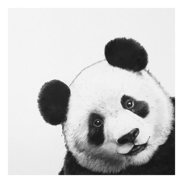 Panda quadro Illustrazione - Panda Disegno in bianco e nero