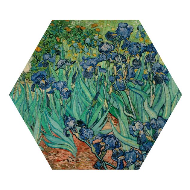 Stile di pittura Vincent Van Gogh - Iris