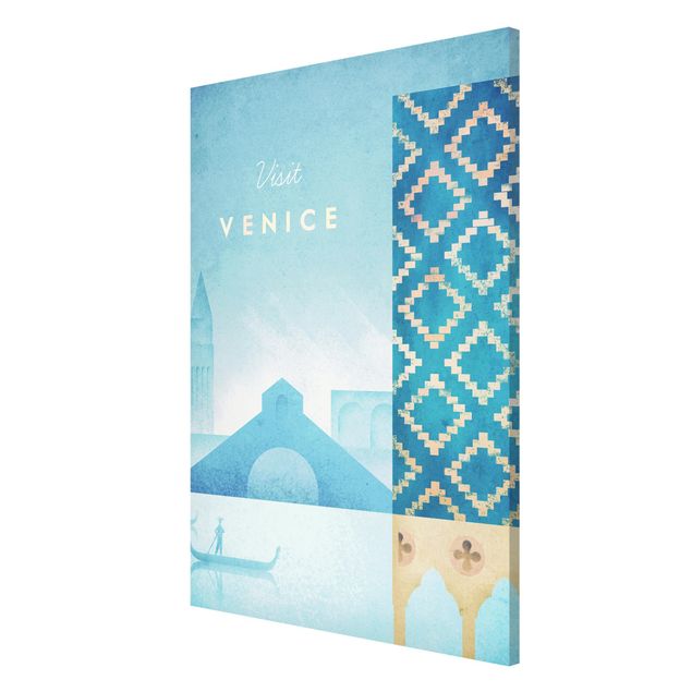 Quadri vintage Poster di viaggio - Venezia