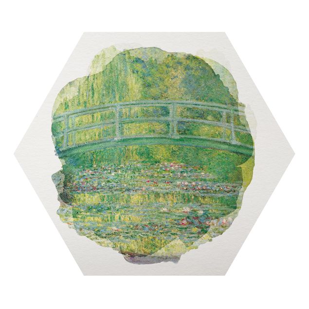 Quadro moderno Acquerelli - Claude Monet - Ponte giapponese