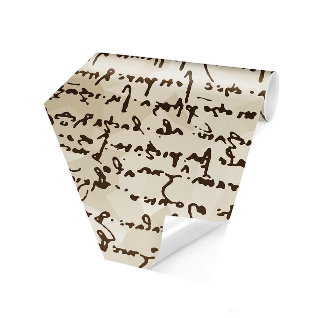 Carta da parati online Manoscritto Da Vinci