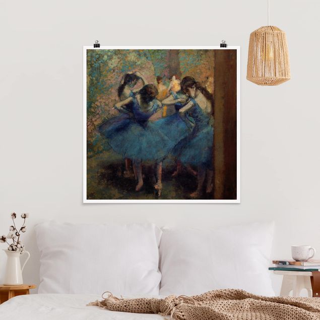 Quadro ballerina Edgar Degas - Ballerine blu