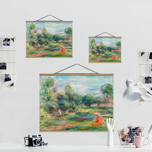 Quadro moderno Auguste Renoir - Paesaggio a Cagnes