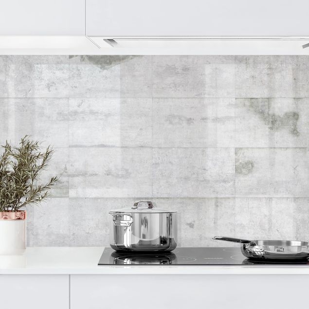 rivestimenti cucina effetto marmo Grandi lastre di cemento