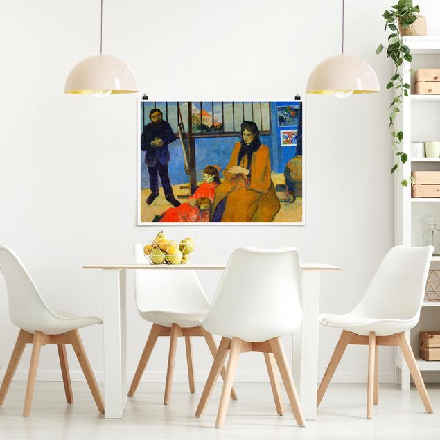 Impressionismo quadri Paul Gauguin - La famiglia Schuffenecker