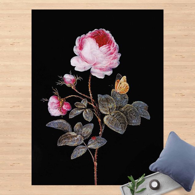 tappeto per esterno Barbara Regina Dietzsch - La rosa dai cento petali