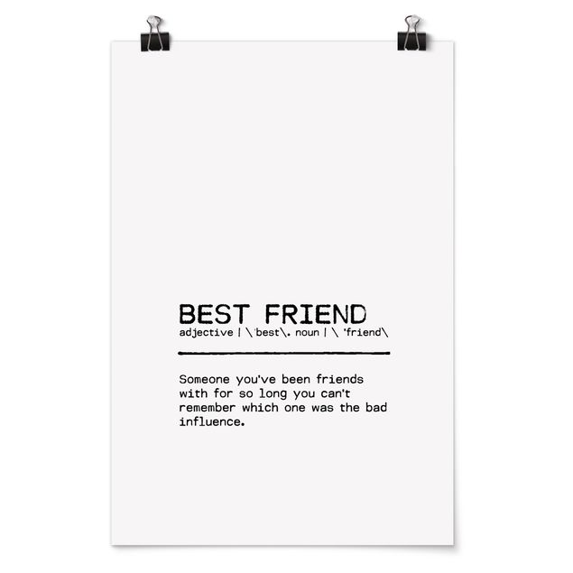 Quadri Definizione di migliore amico