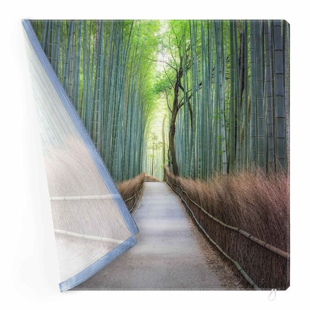 Quadri natura Sentiero tra i bambù